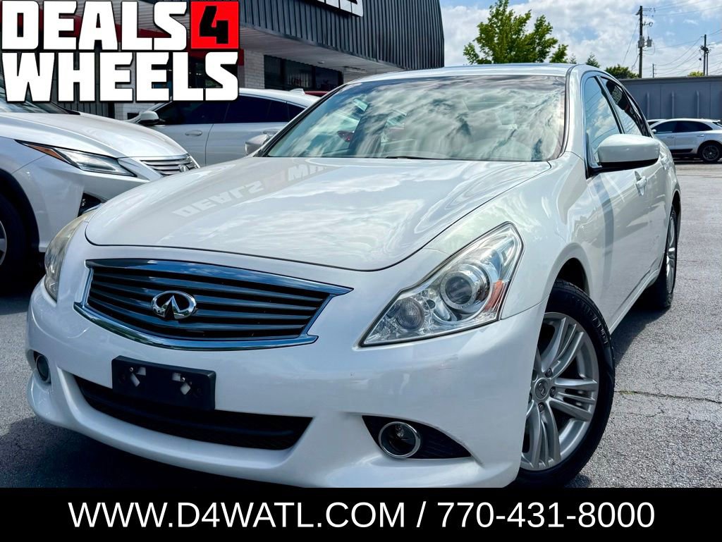 Used 2012 INFINITI G37 x Sedan w/ Premium Pkg AWD/4WD image 1