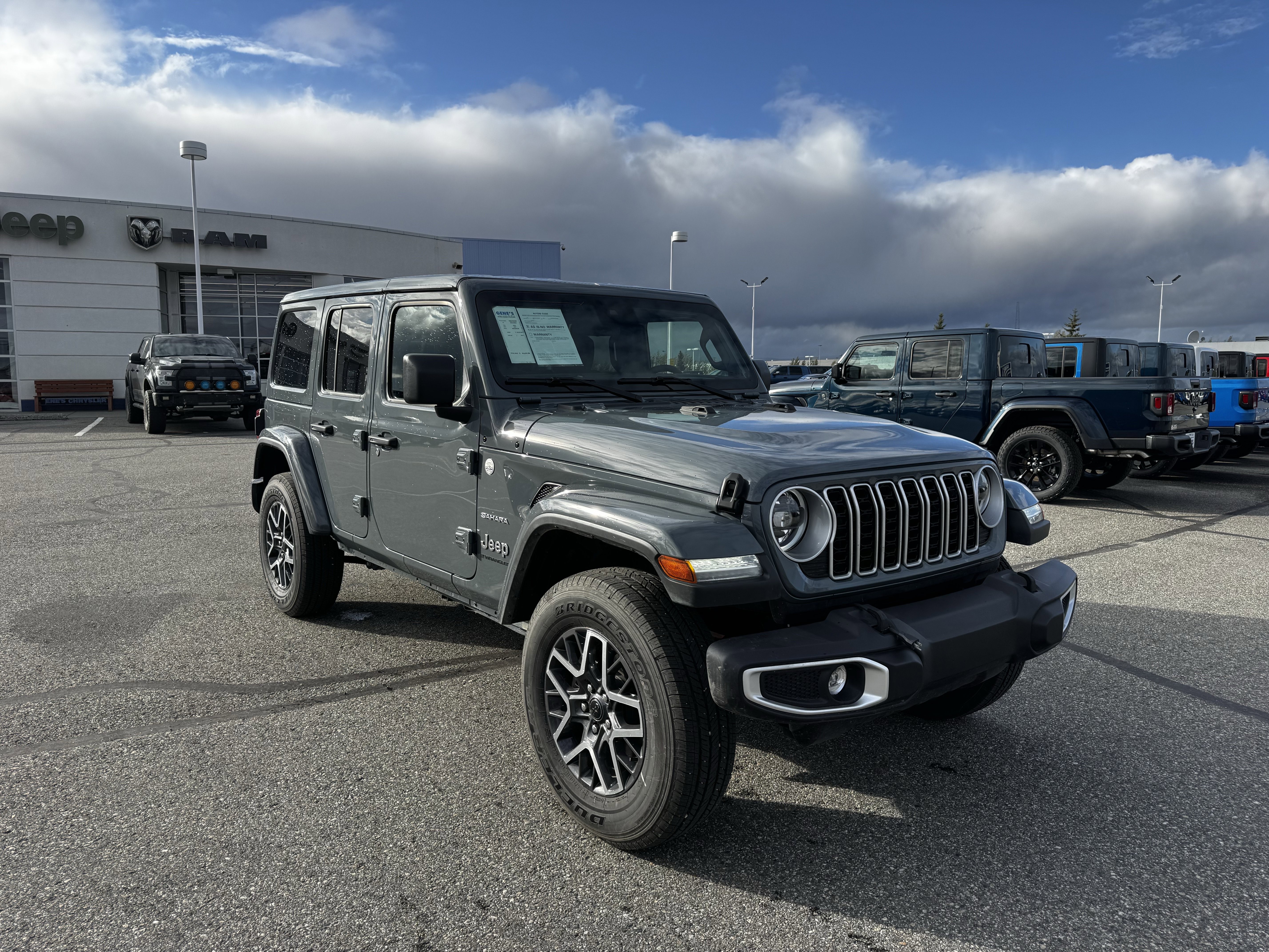 Certified 2024 Jeep Wrangler Sahara image 1