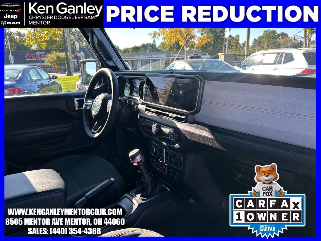 Certified 2025 Jeep Wrangler Sport AWD/4WD image 22