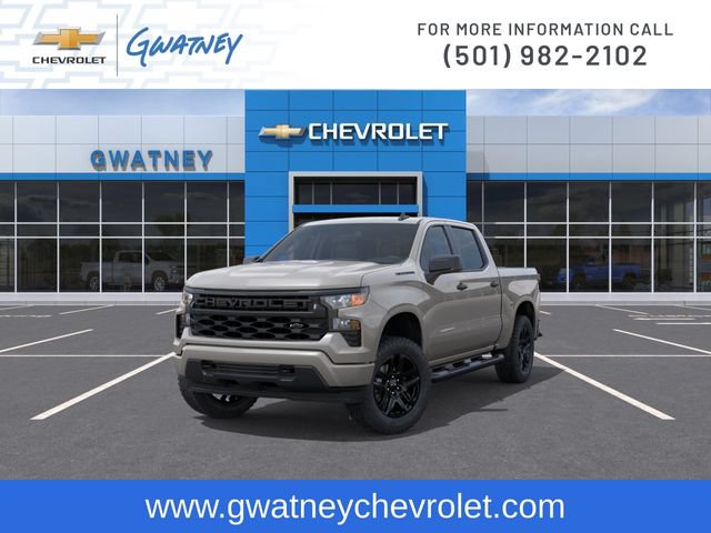 New 2026 Chevrolet Silverado 1500 Custom w/ Turbomax Blackout Package AWD/4WD image 8