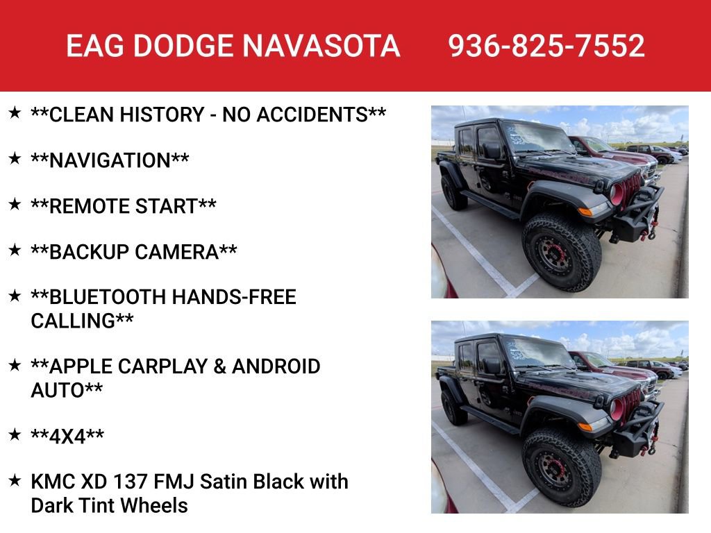 Used 2020 Jeep Gladiator Rubicon AWD/4WD image 4
