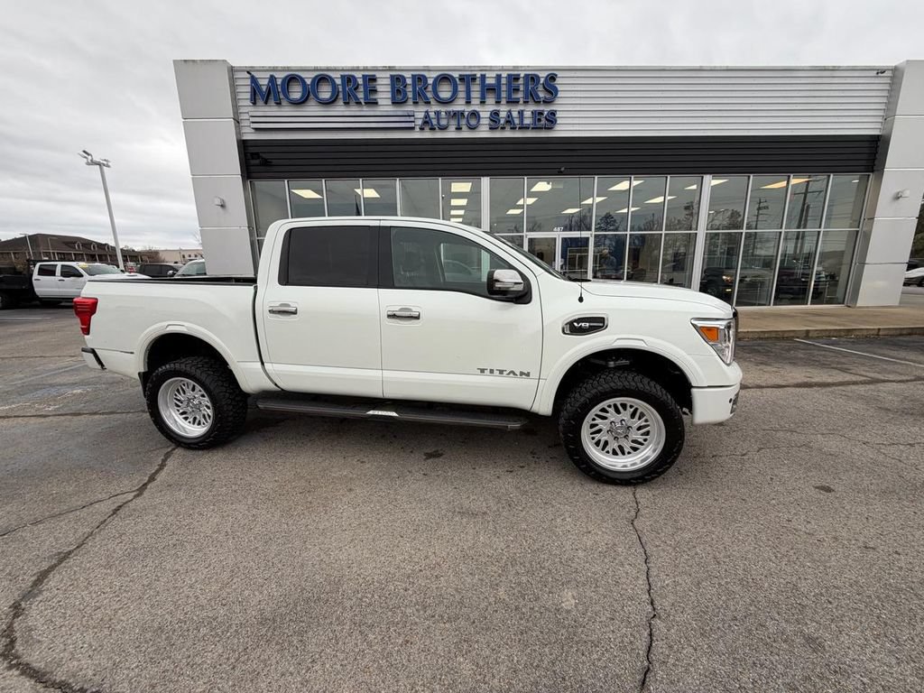 Used 2017 Nissan Titan Platinum Reserve w/ Off-Road Package AWD/4WD image 1