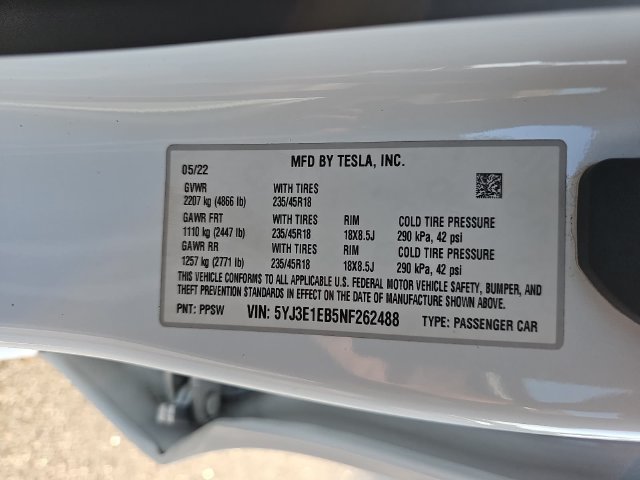 Used 2022 Tesla Model 3 Long Range AWD/4WD image 39