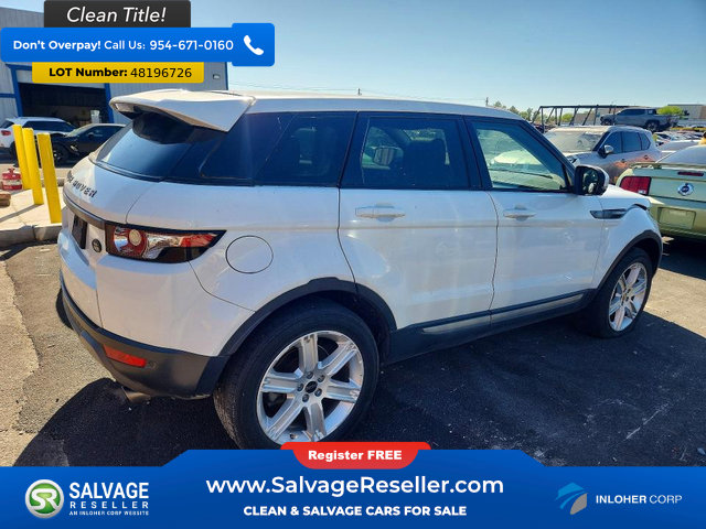Used 2012 Land Rover Range Rover Evoque Pure Premium AWD/4WD image 4