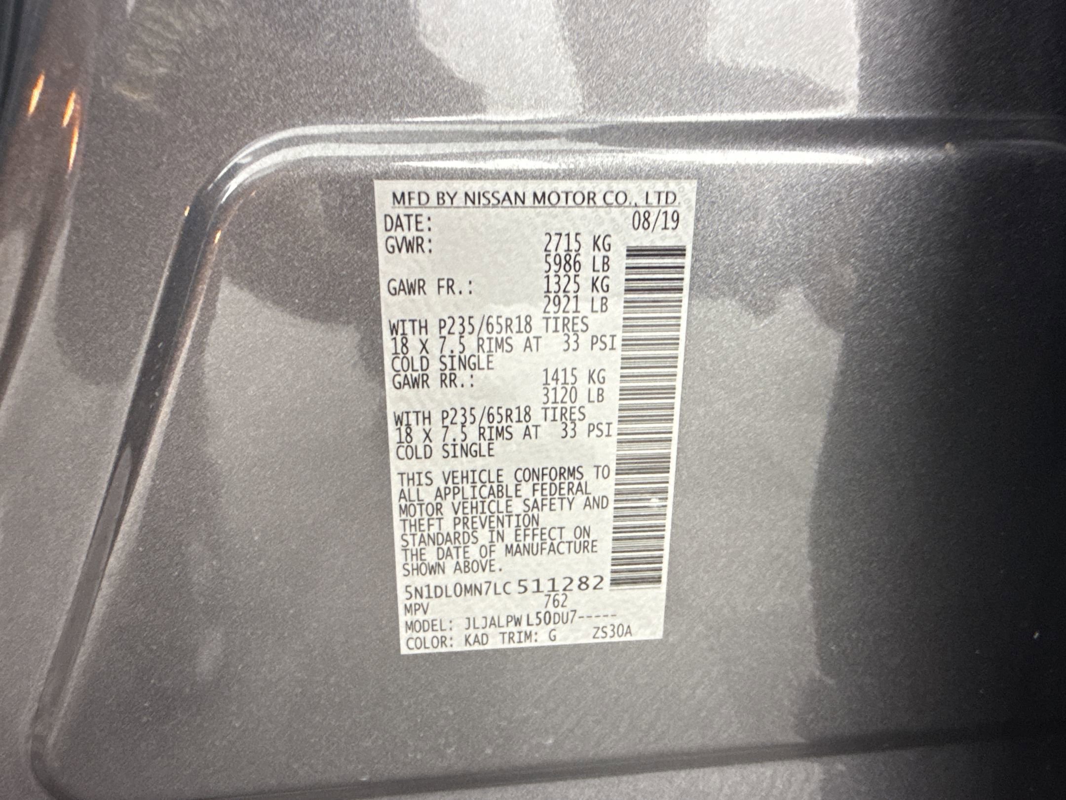 Used 2020 INFINITI QX60 Pure FWD image 17