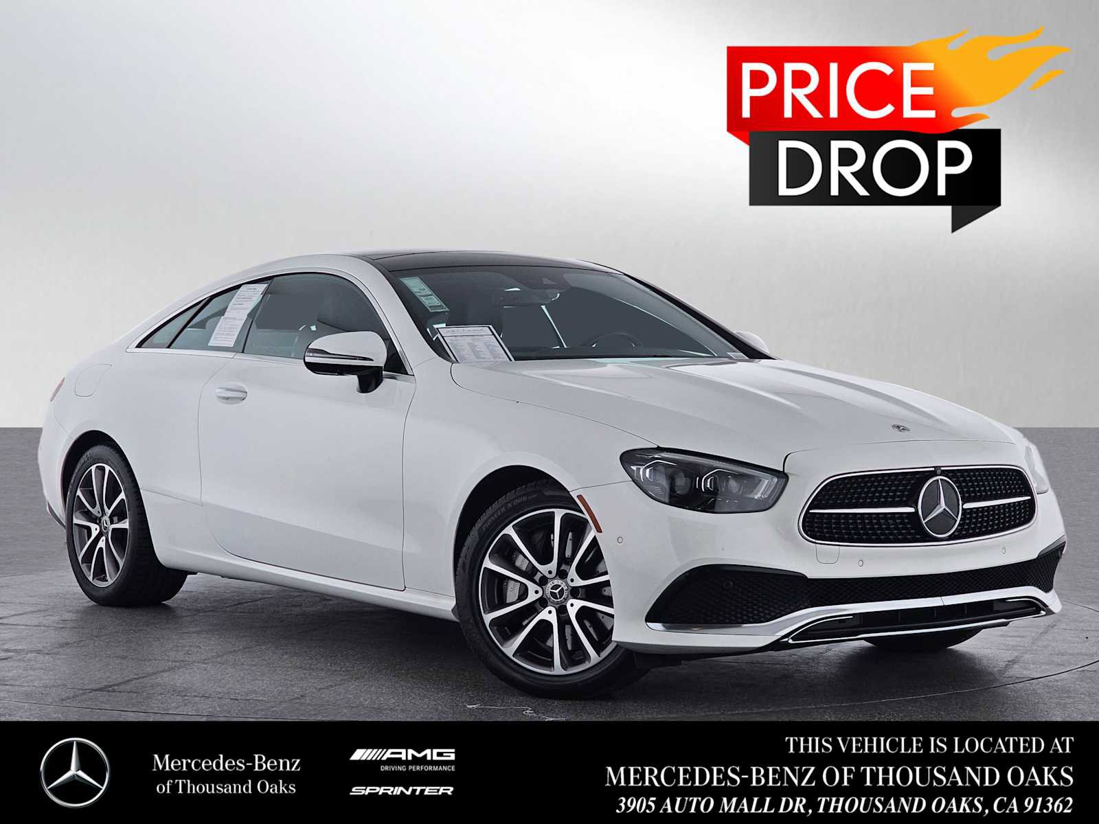 Used 2023 Mercedes-Benz E 450 4MATIC Coupe w/ Exterior Lighting Package
