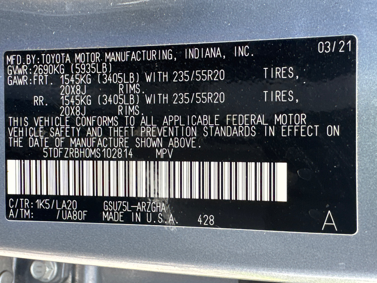 Used 2021 Toyota Highlander Platinum AWD/4WD image 34