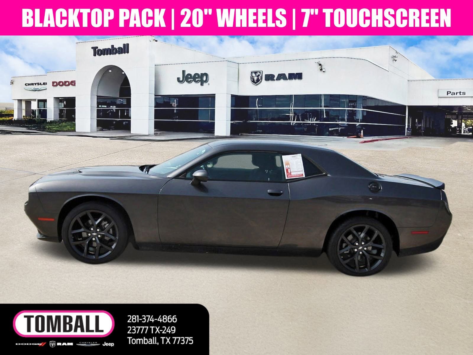 Used 2023 Dodge Challenger SXT w/ Blacktop Package image 4