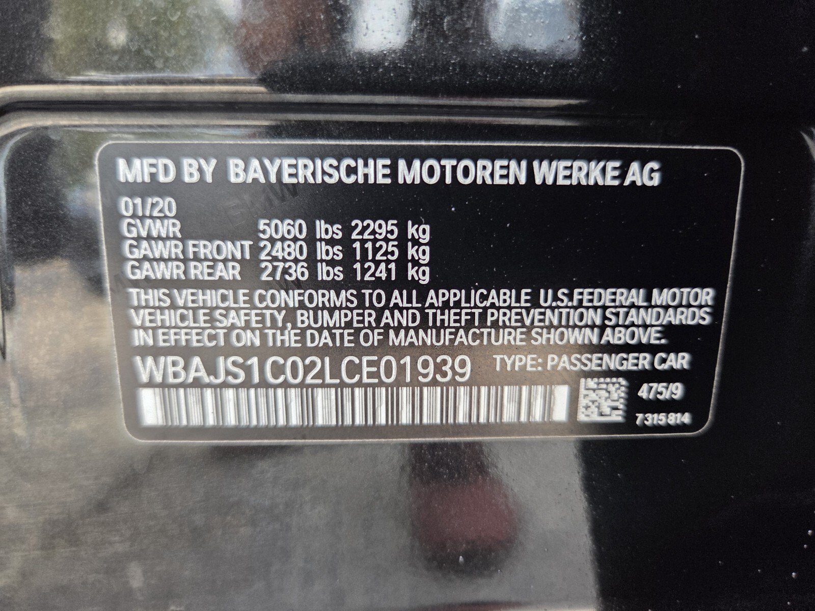 Used 2020 BMW 540i w/ Executive Package RWD image 19