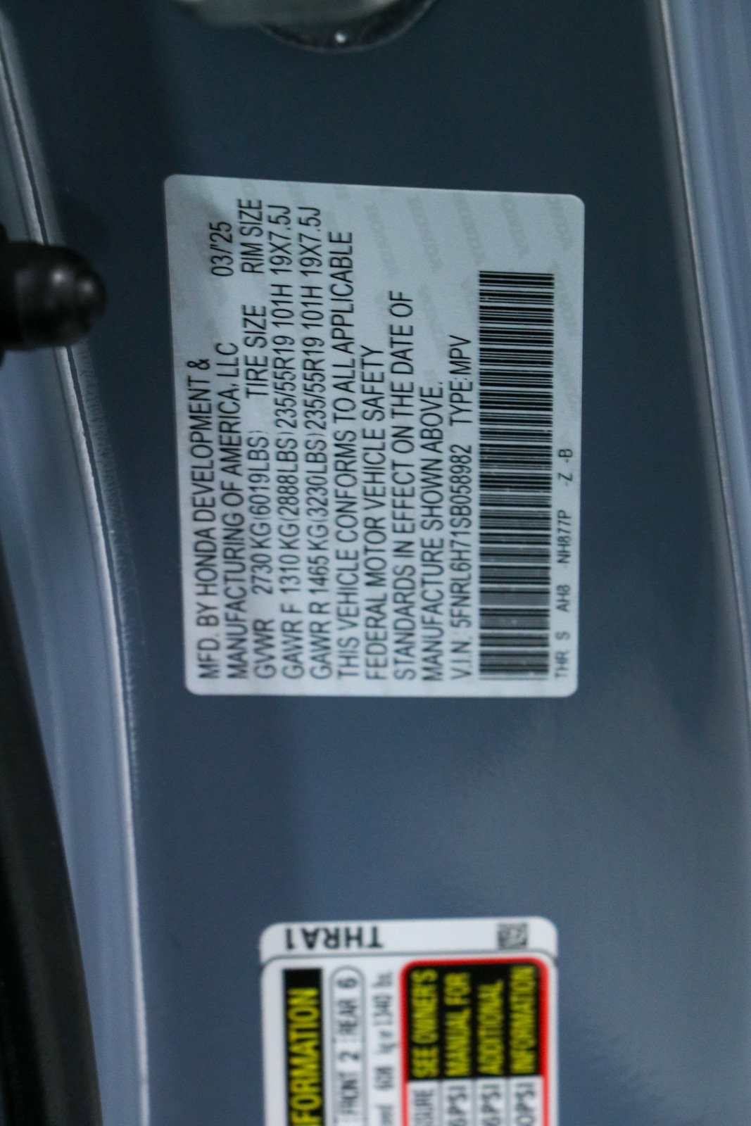 Used 2025 Honda Odyssey Sport-L image 35