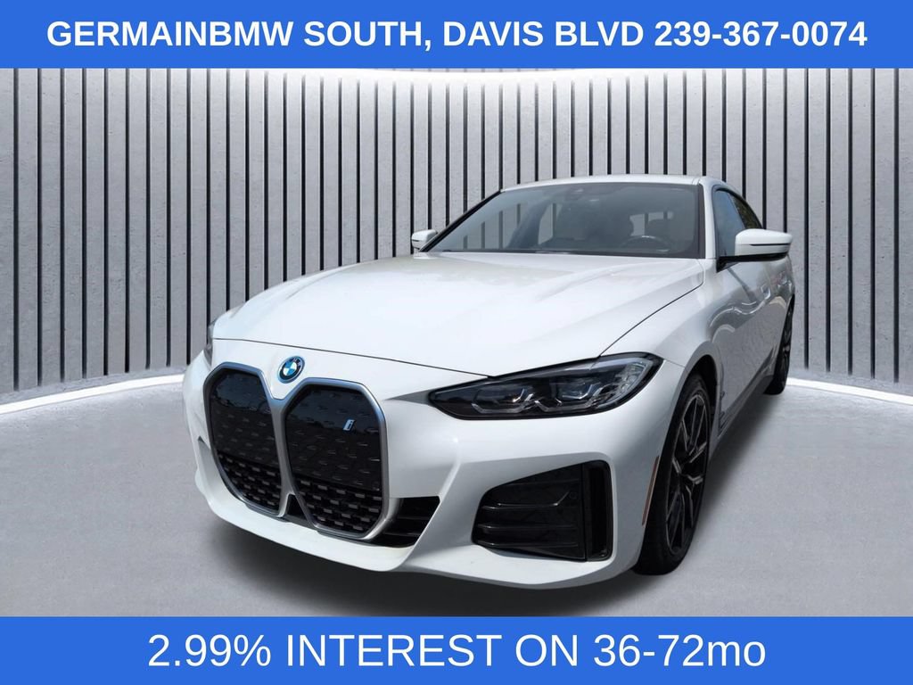 Used 2023 BMW i4 eDrive40 w/ M Sport Package RWD image 9