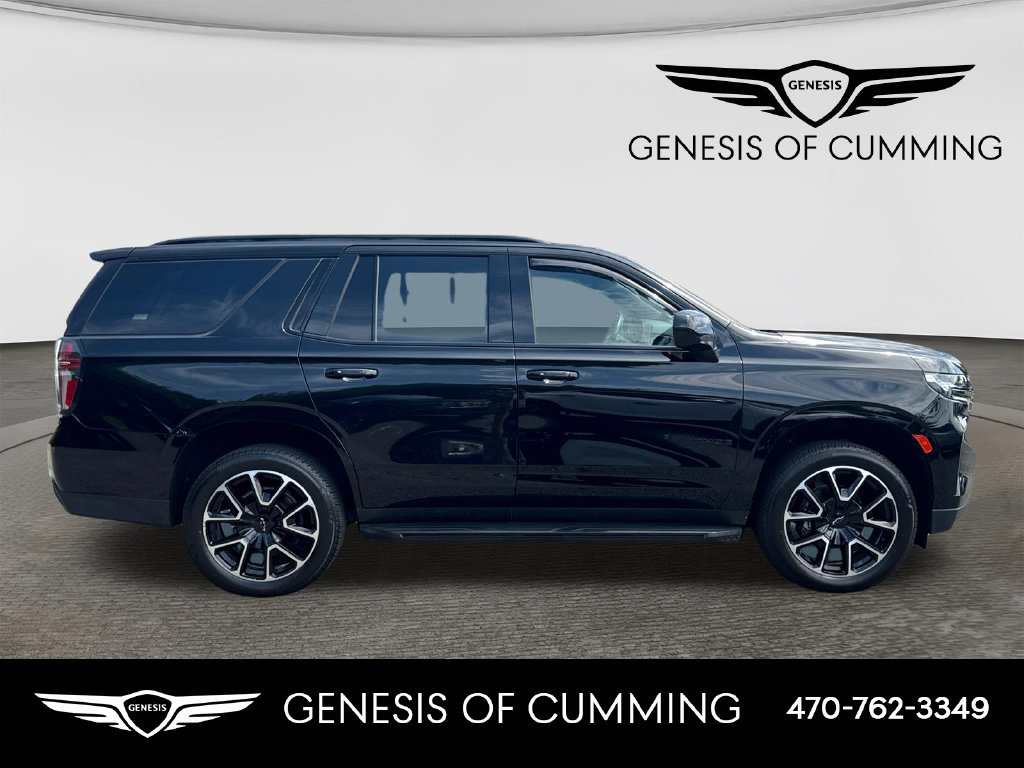 Used 2021 Chevrolet Tahoe RST w/ Rear Media and Nav Package RWD image 8