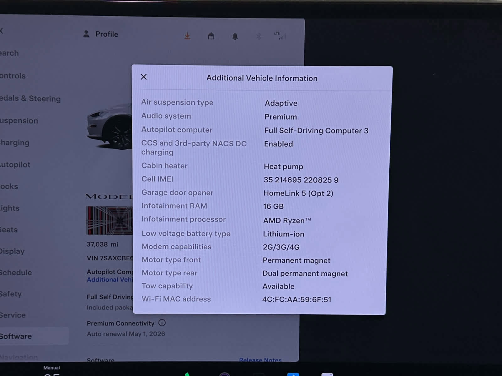 Used 2022 Tesla Model X Plaid AWD/4WD image 35