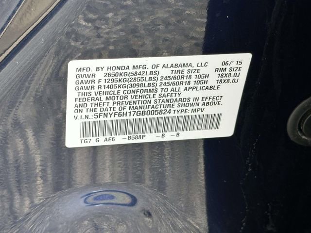 Used 2016 Honda Pilot LX image 26