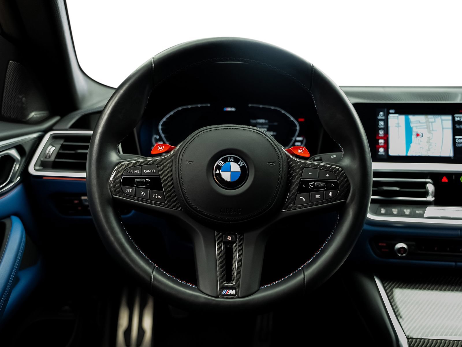 Used 2021 BMW M4 Coupe w/ M Carbon Exterior Package RWD image 34