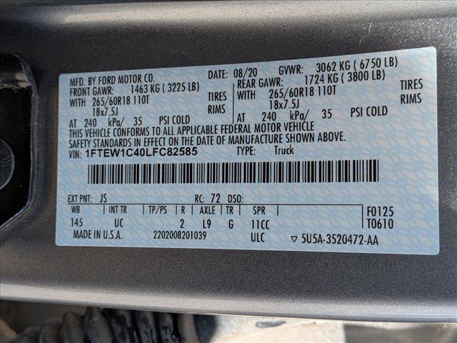 Used 2020 Ford F150 XL RWD image 22