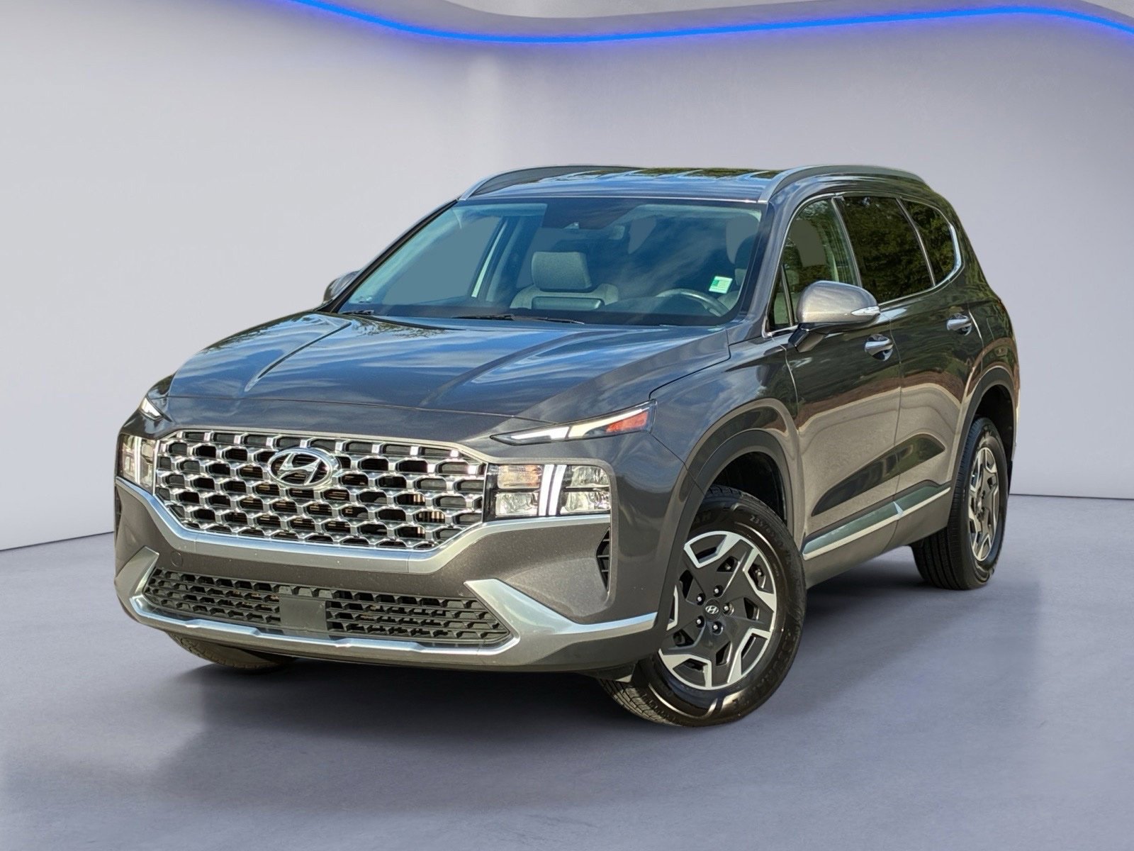 Used 2022 Hyundai Santa Fe Blue AWD/4WD image 2