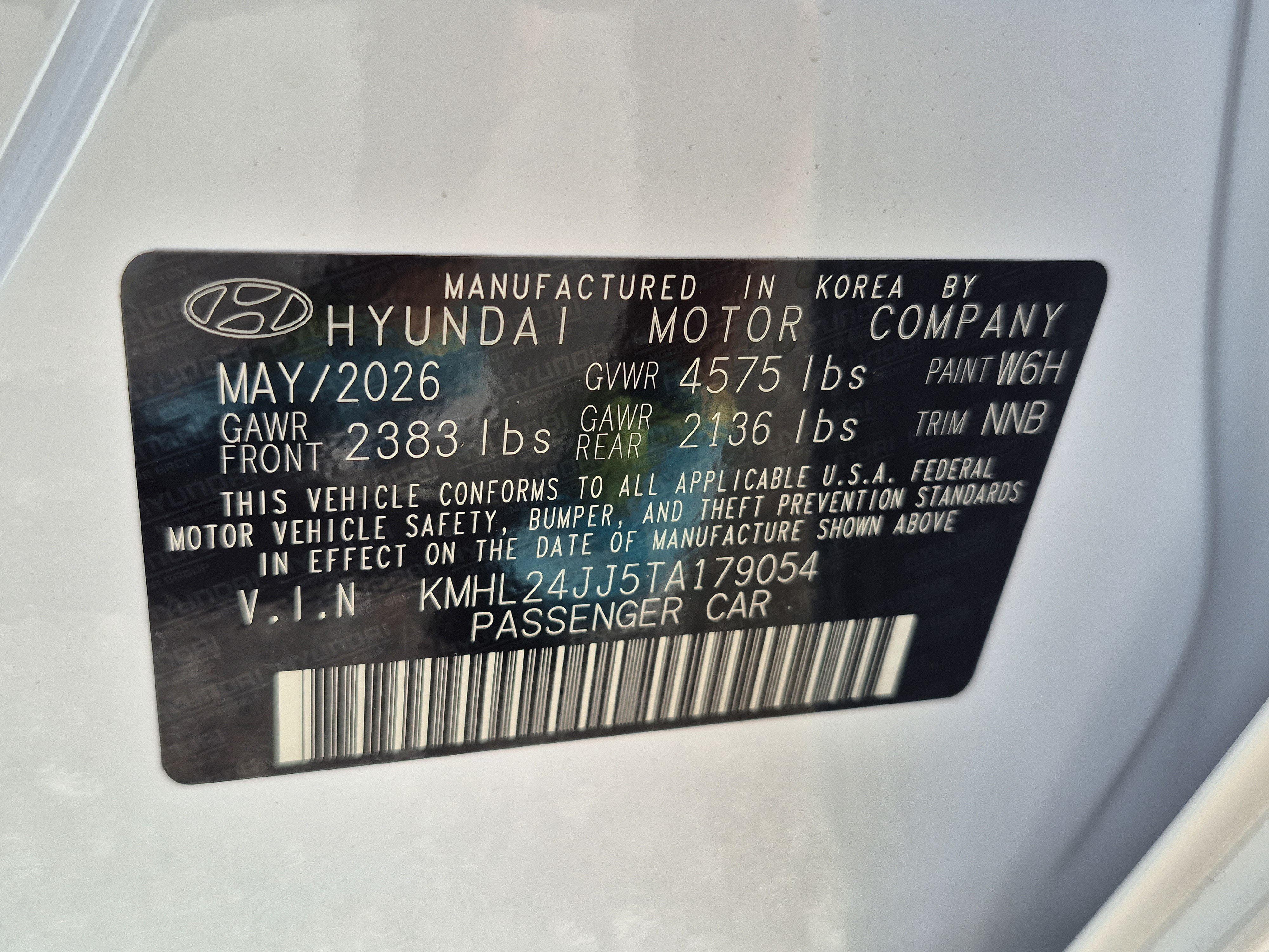 New 2026 Hyundai Sonata Blue FWD image 34