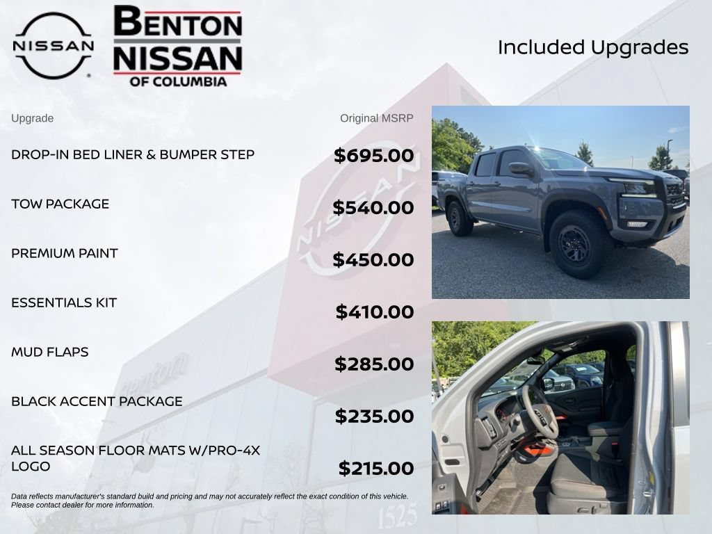 New 2026 Nissan Frontier PRO-4X w/ Tow Package AWD/4WD image 7