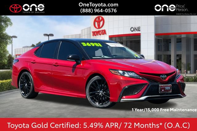 Certified 2023 Toyota Camry XSE w/ Navigation Package FWD image 1