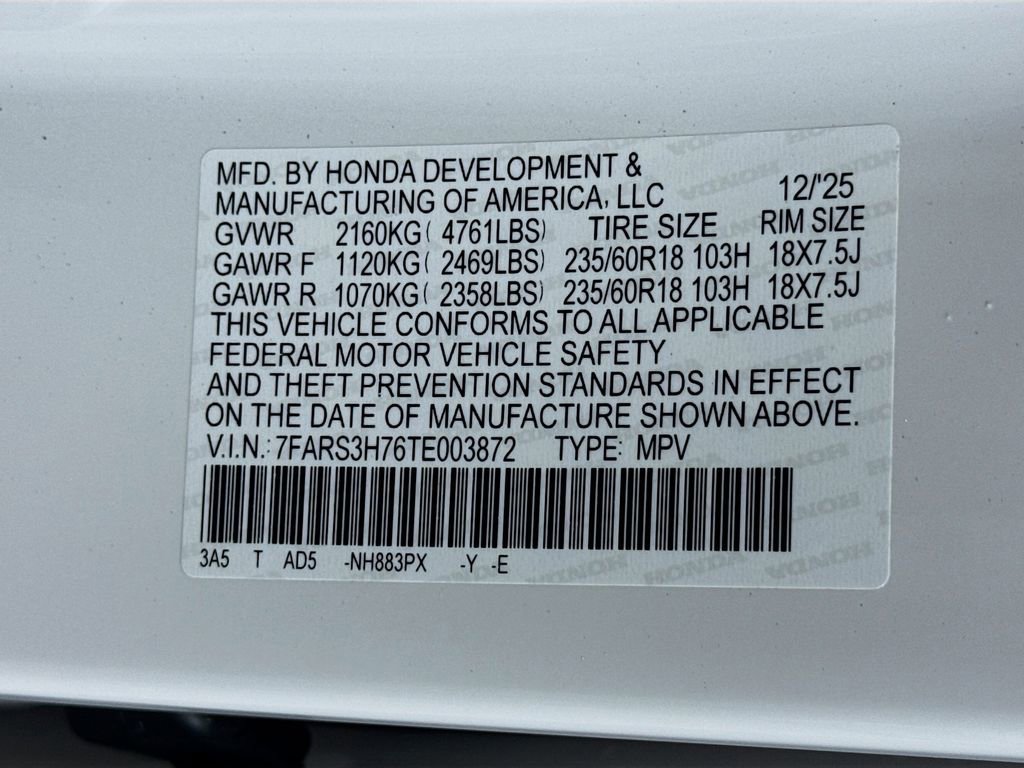 New 2026 Honda CR-V EX-L image 32