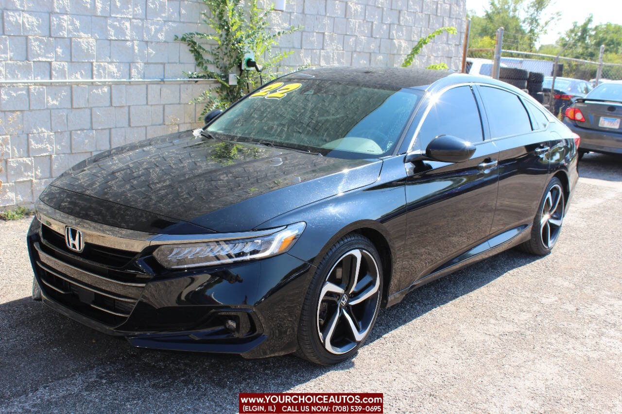 Used 2022 Honda Accord Sport Special Edition