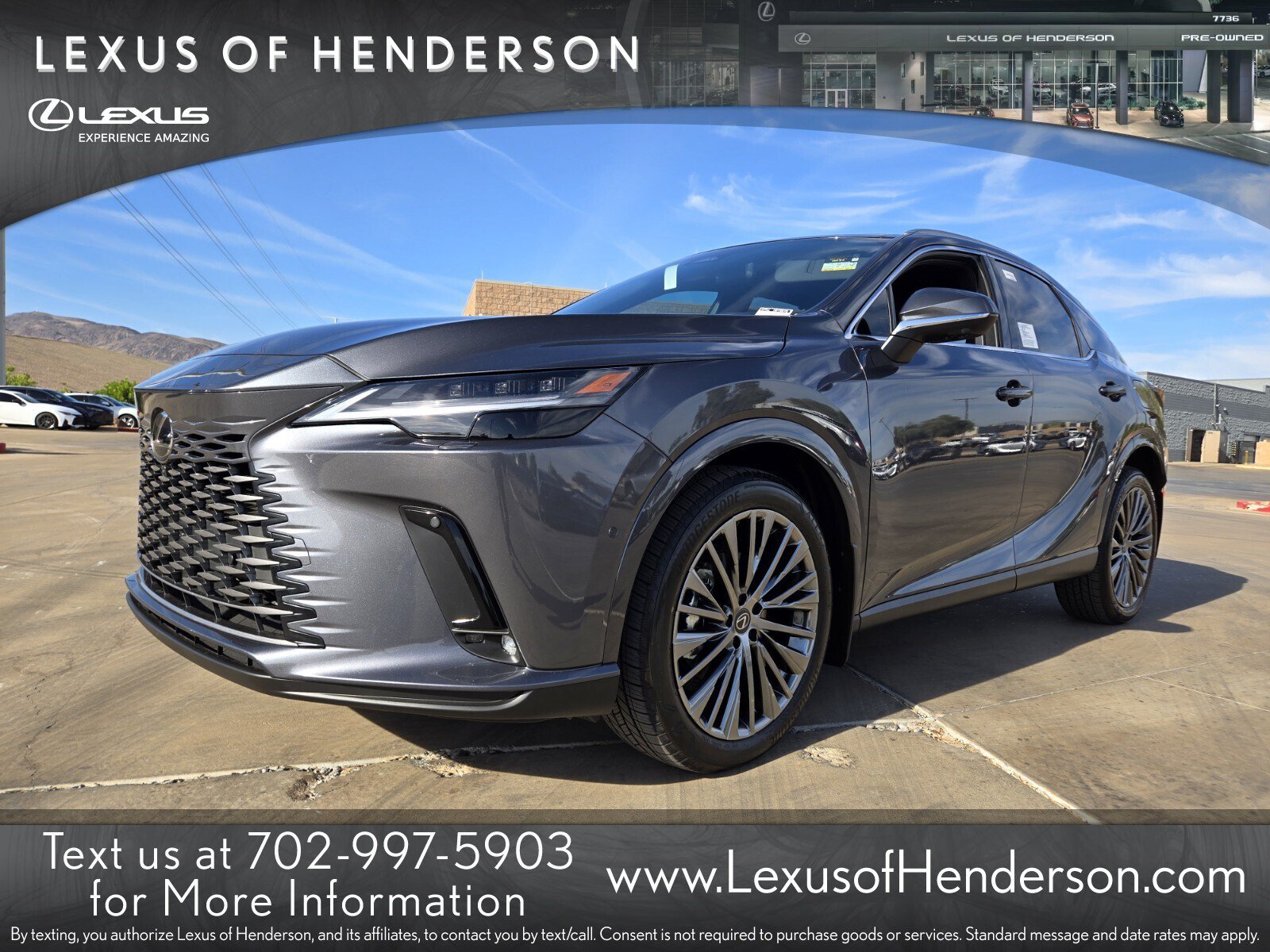 New 2026 Lexus RX 450h AWD image 1