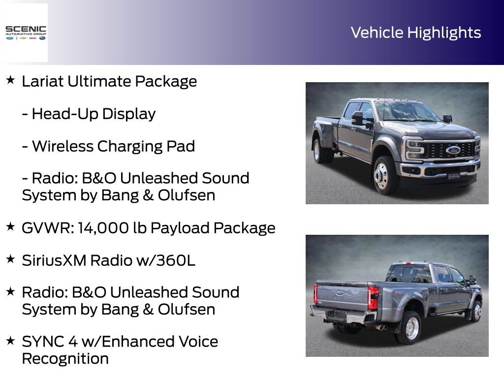 Used 2023 Ford F450 Lariat w/ Lariat Ultimate Package AWD/4WD image 15