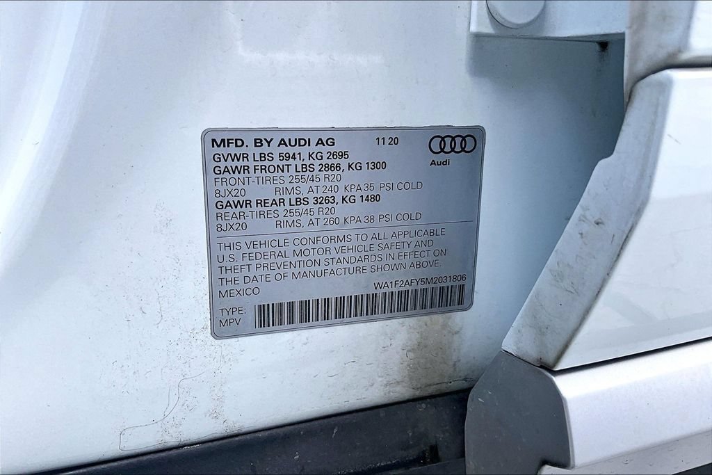 Used 2021 Audi Q5 e Prestige w/ Prestige Package AWD/4WD image 19