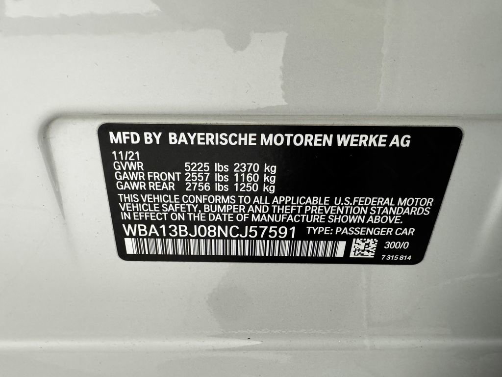 Used 2022 BMW 530i xDrive w/ M Sport Package image 45