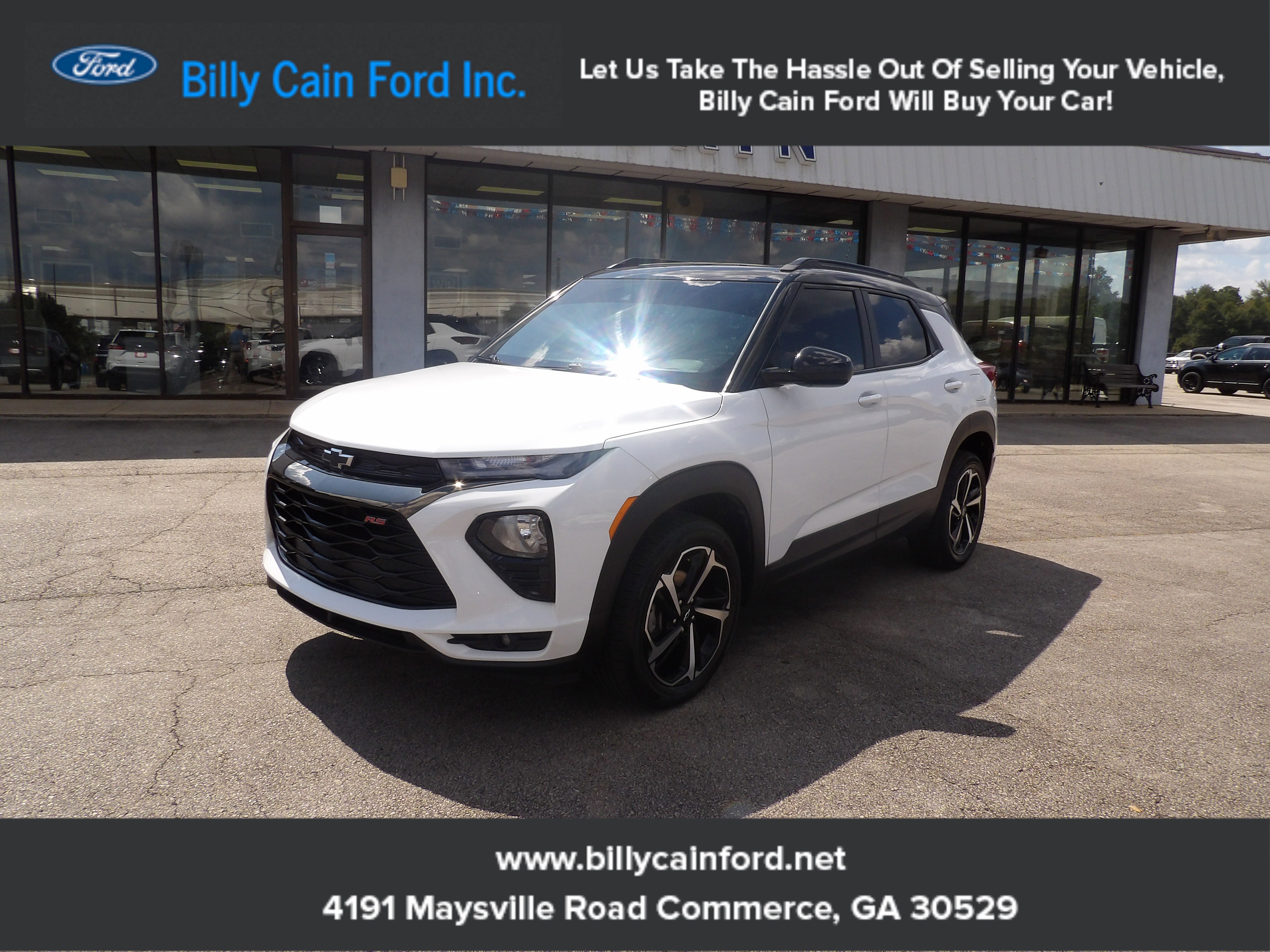 Used 2023 Chevrolet TrailBlazer RS w/ Sun and Liftgate Package