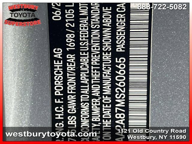 Used 2021 Porsche 718 Cayman RWD image 21