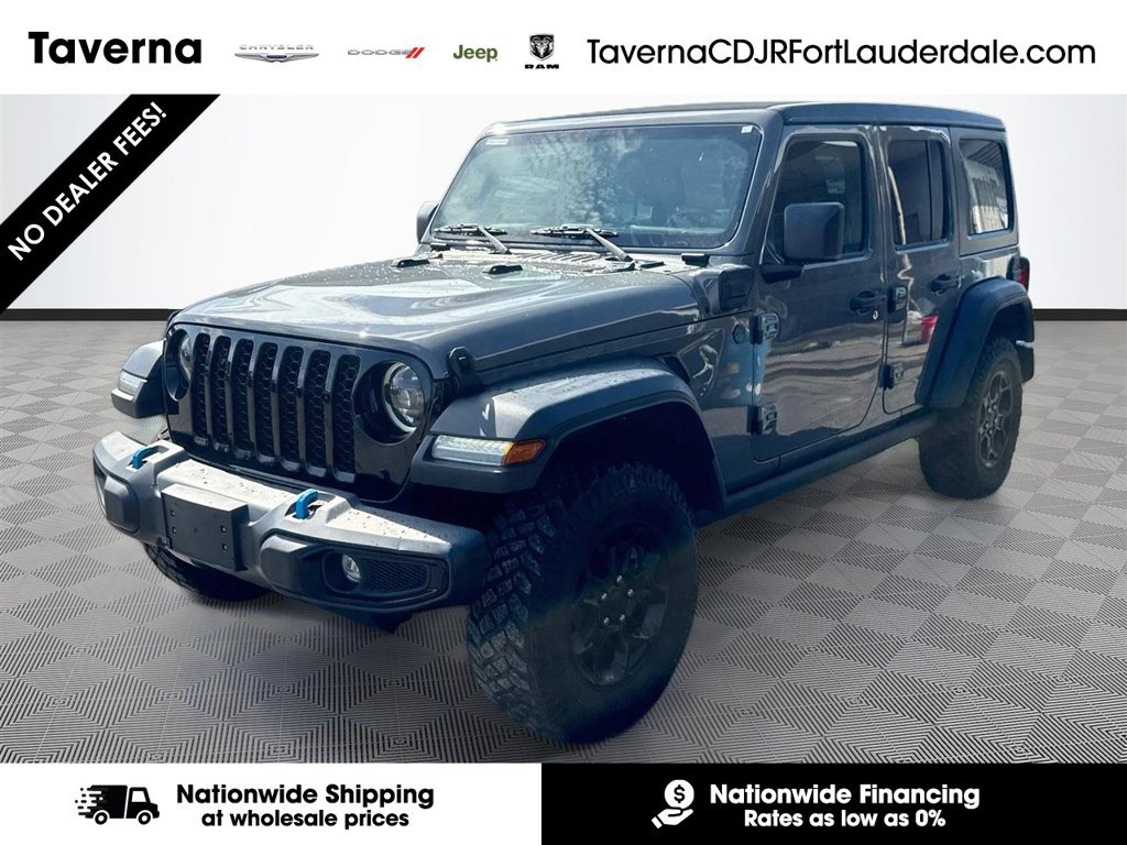 Certified 2023 Jeep Wrangler Unlimited w/ Sun & Screen Package