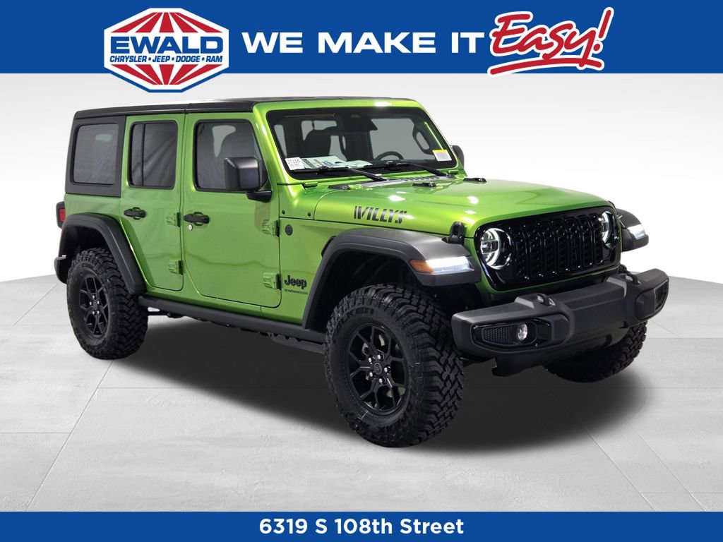 New 2026 Jeep Wrangler Unlimited Sport AWD/4WD image 1