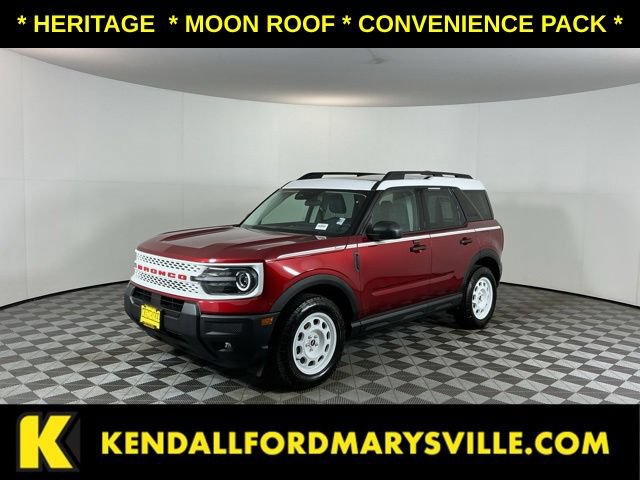 Used 2025 Ford Bronco Sport Heritage w/ Convenience Package AWD/4WD video 1