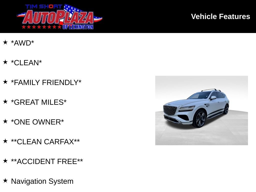 Used 2025 Genesis GV80 3.5T Prestige AWD/4WD image 7