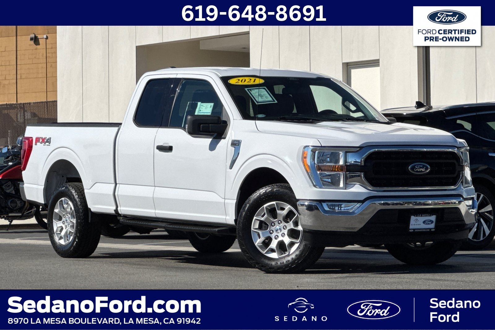Certified 2021 Ford F150 XLT w/ Equipment Group 301A Mid