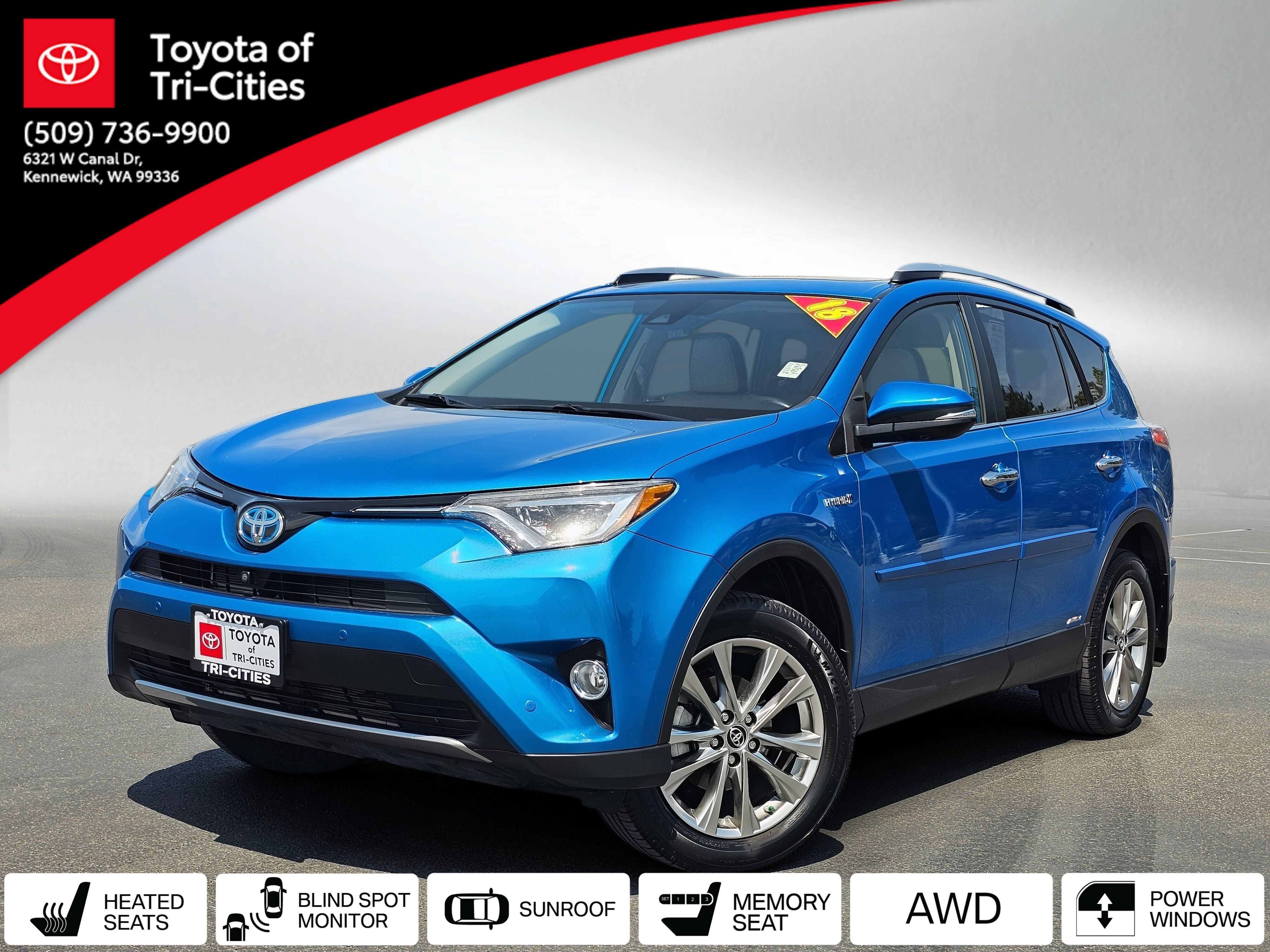 Used 2018 Toyota RAV4 Limited w/ Advanced Technology Package