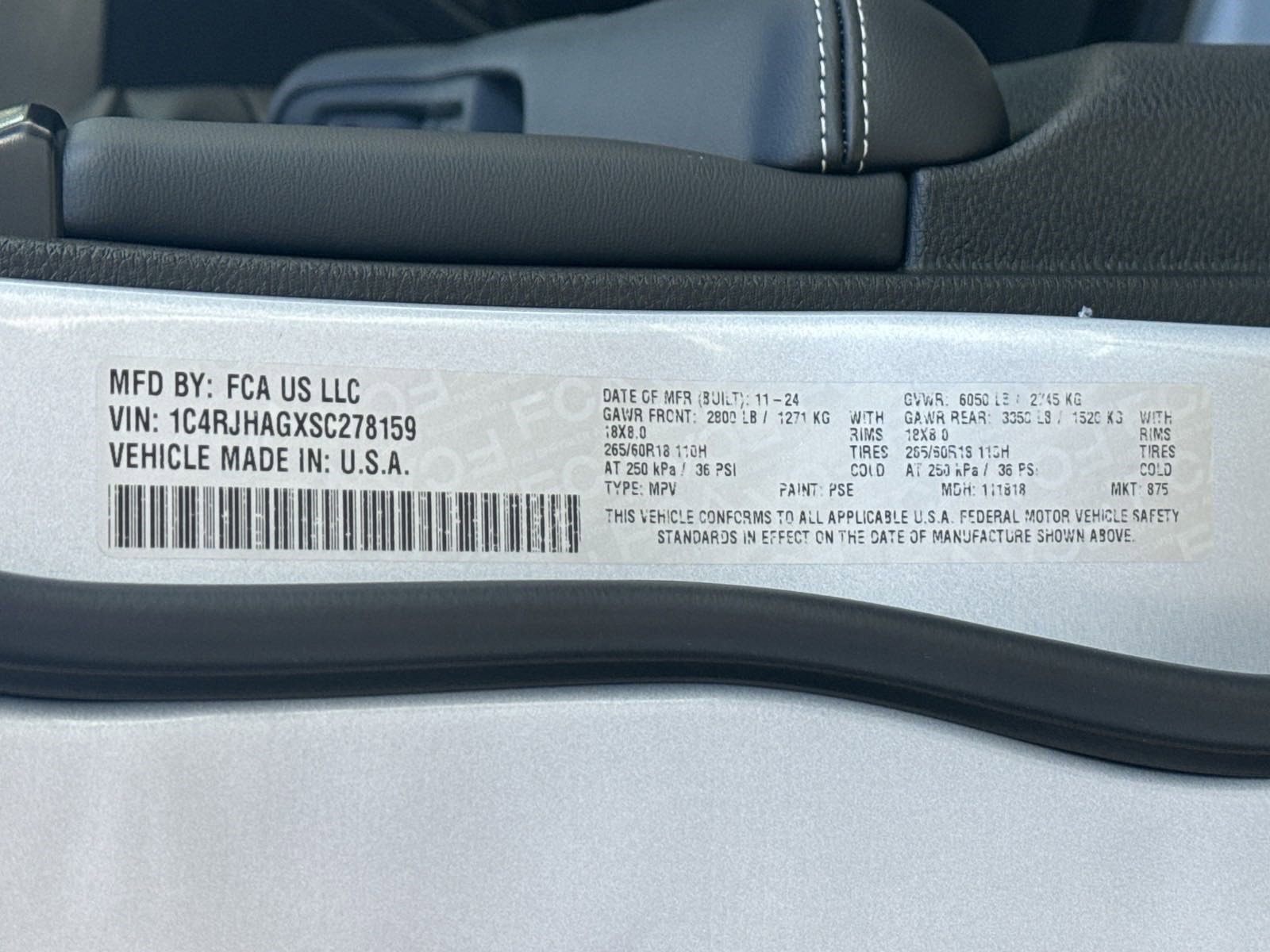 New 2025 Jeep Grand Cherokee Laredo X image 39