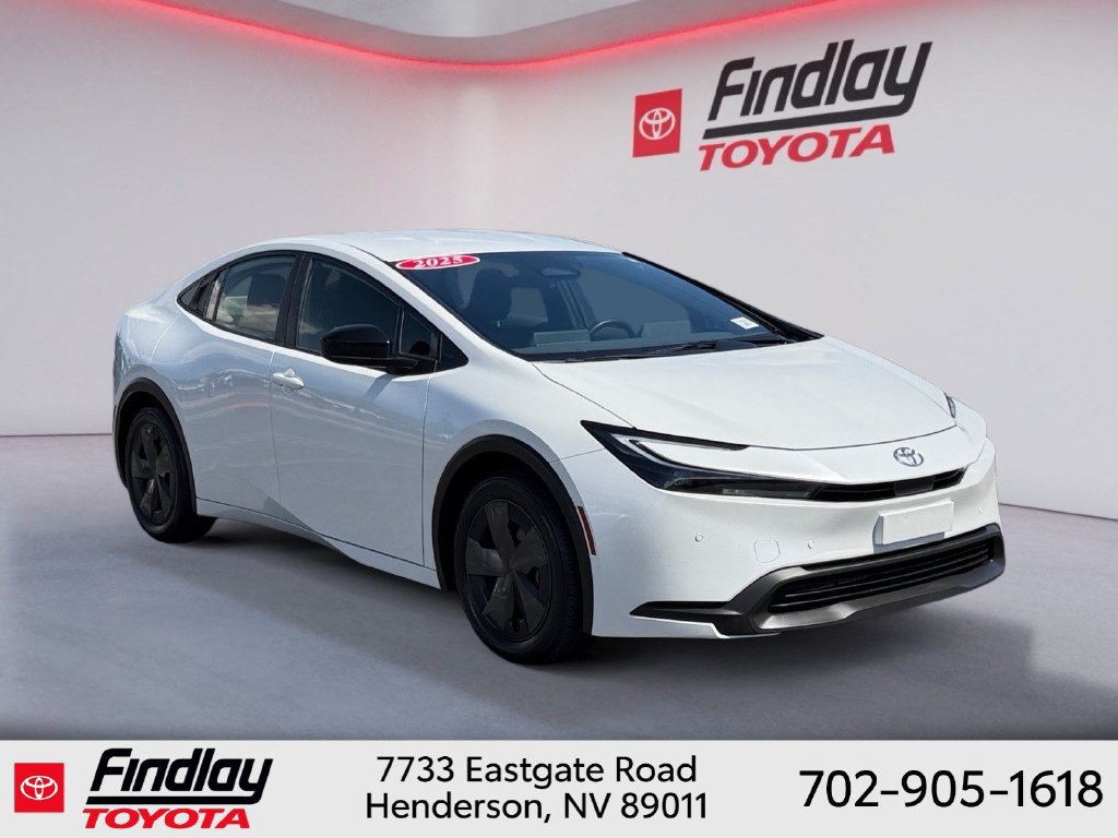 Certified 2025 Toyota Prius LE FWD image 4