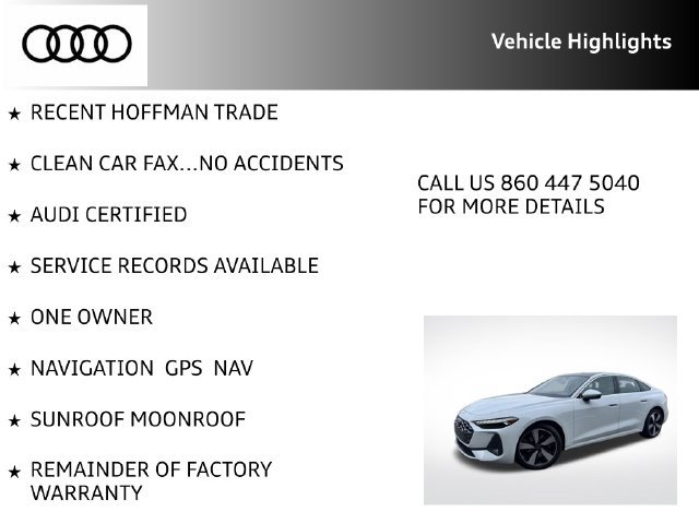 Certified 2025 Audi A5 Premium Plus AWD/4WD image 9
