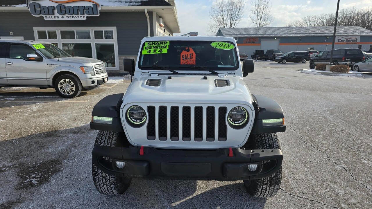 Used 2018 Jeep Wrangler Unlimited Rubicon w/ Steel Bumper Group image 2