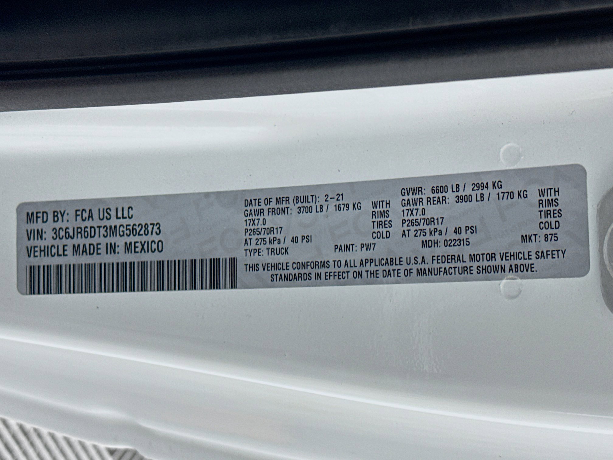 Used 2021 RAM 1500 Tradesman w/ Popular Equipment Group image 34