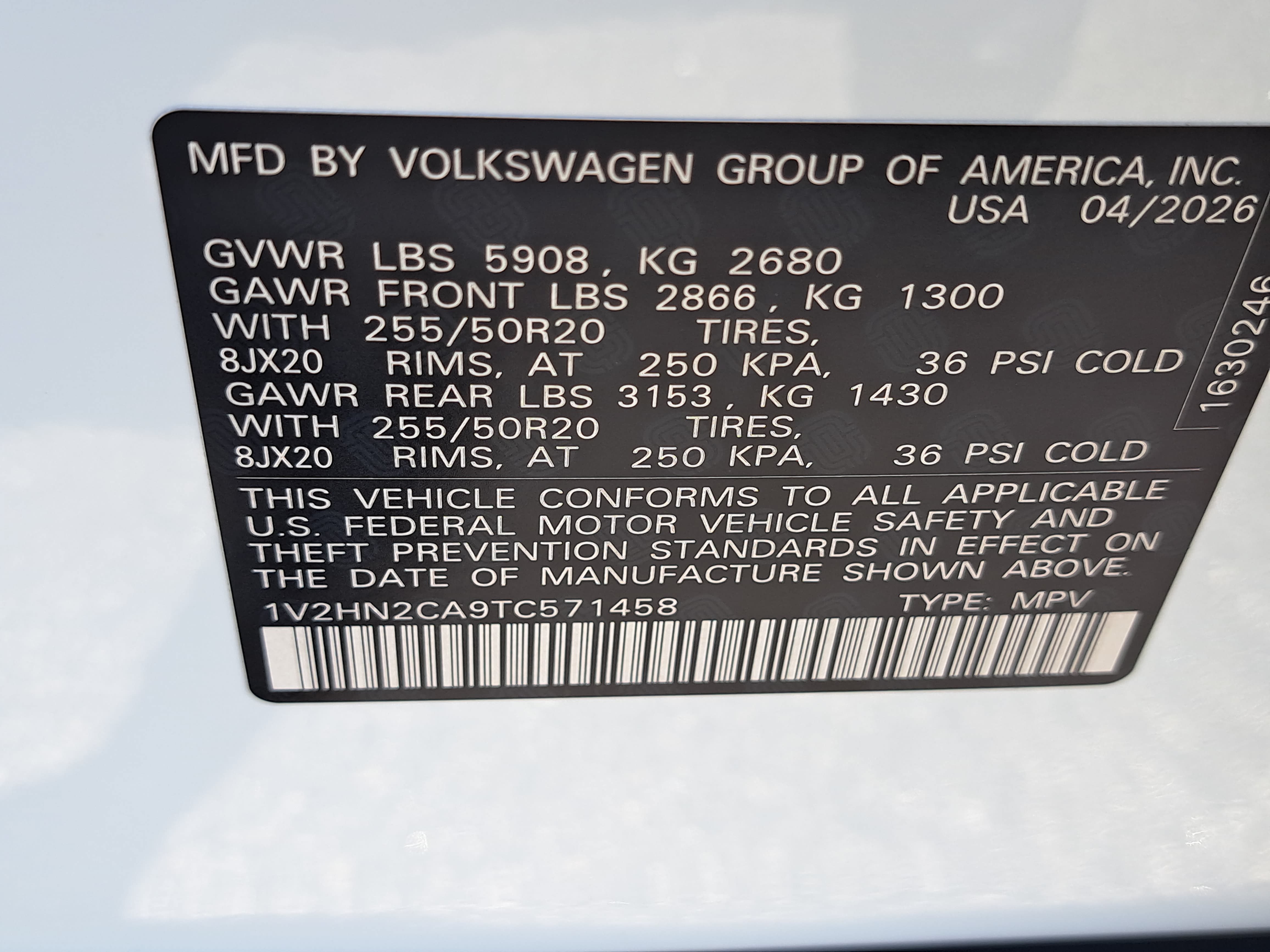 New 2026 Volkswagen Atlas SE AWD/4WD image 34