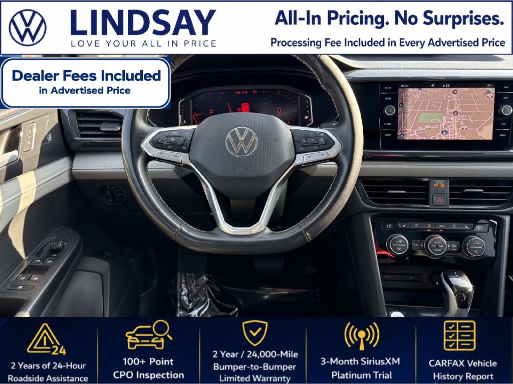 Certified 2024 Volkswagen Taos SEL AWD/4WD image 13