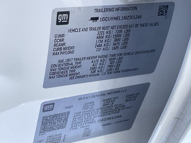 Certified 2021 Chevrolet Silverado 1500 High Country w/ Safety Package II image 25