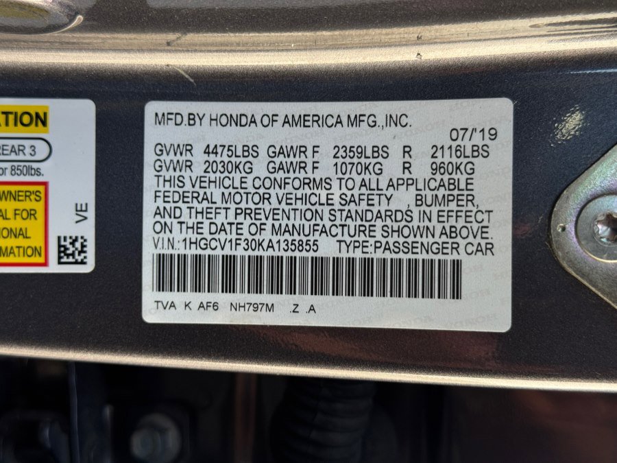 Used 2019 Honda Accord Sport image 58