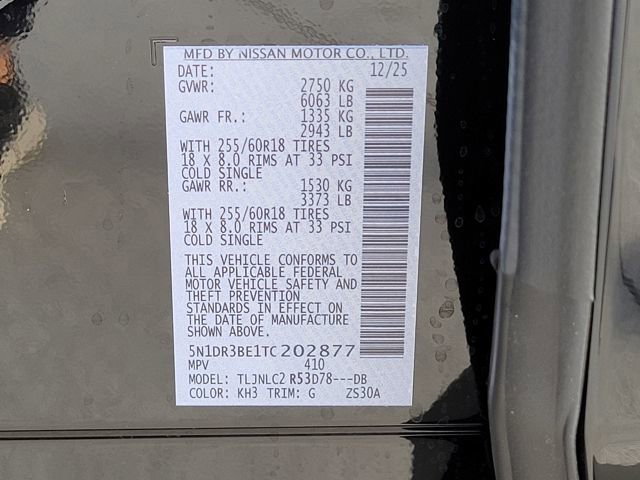 New 2026 Nissan Pathfinder SV image 12