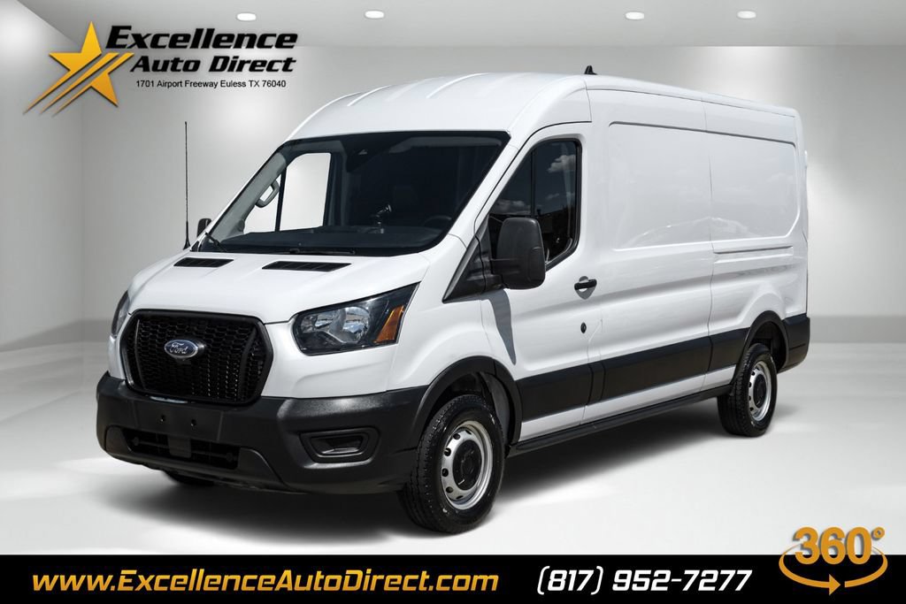 Used 2023 Ford Transit 250 Medium Roof w/ Load Area Protection Package RWD image 1