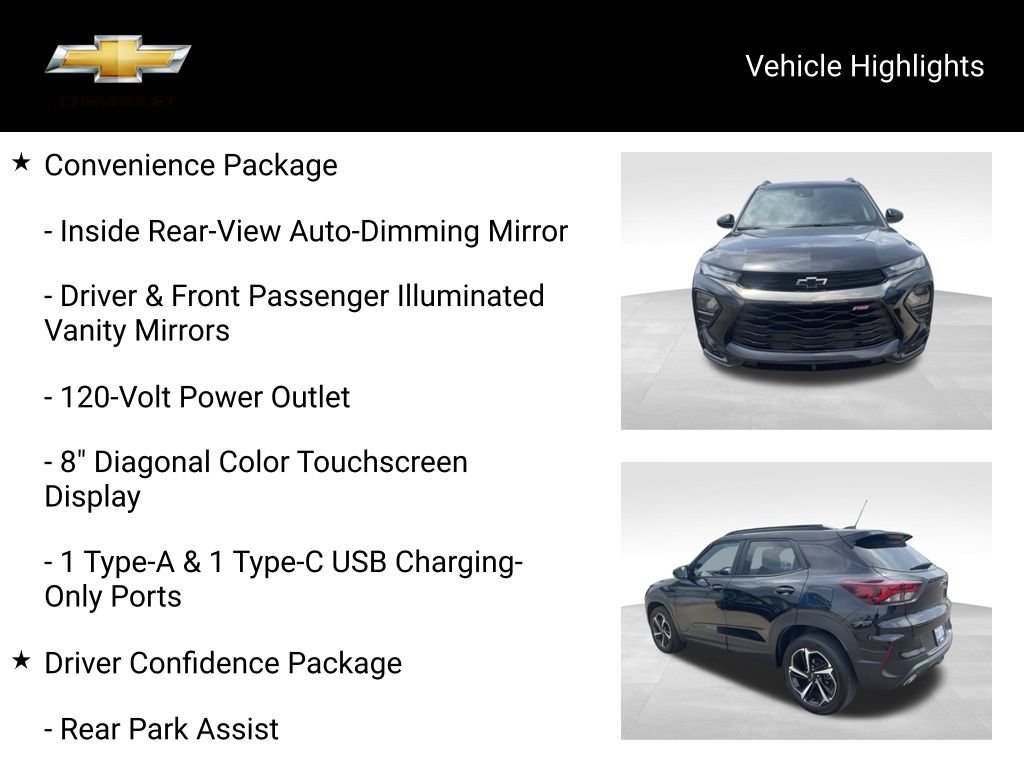 Certified 2023 Chevrolet TrailBlazer RS w/ Convenience Package FWD image 20